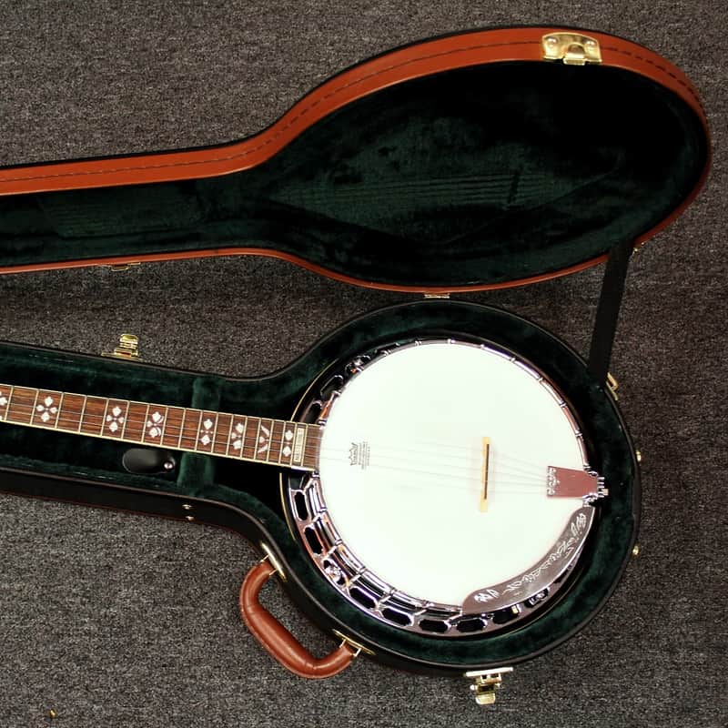 Epiphone Masterbuilt MB-250 Banjo w/ Hardshell Case | Reverb