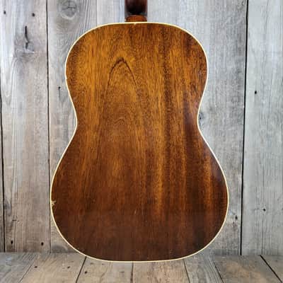Gibson  LG-1 1965 with Transitional 1 5/8" Nut & Replaced Bridge Original Case - Natural image 3