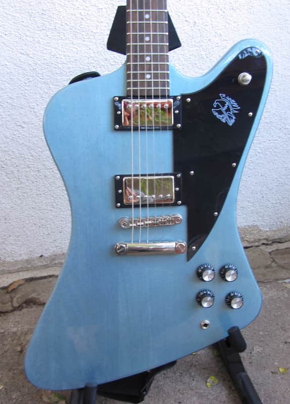 Epiphone Firebird 2010-2012 Pelham Blue | Reverb