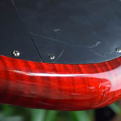 Epiphone Tobias Toby Pro-IV Bass  2004 Translucent Red image 11