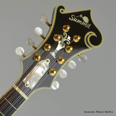Summit Artist Model F Style Mandolin, NOS, Sunburst image 8
