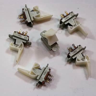 Formanta Polivoks (Форманта Поливокс) Switches: 6 PIECES, White, NOS