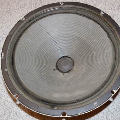 Vintage 1964 Oxford Fender 12M6 12" 8 ohm Speaker - Blackface - No Tariffs image 7