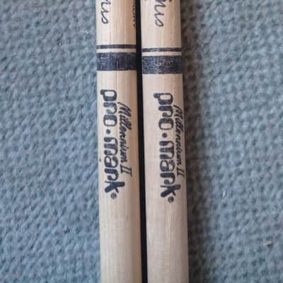 Pro-Mark Rare, Collectable Phil Collins signature model drum sticks 2006-2010 - Lacquered hickory image 8
