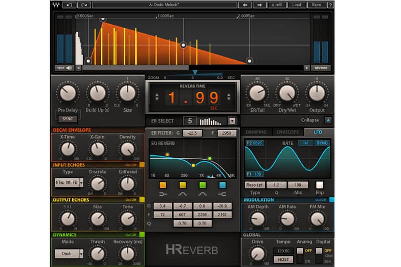 Waves H-Reverb Hybrid Reverb (Download) image 1