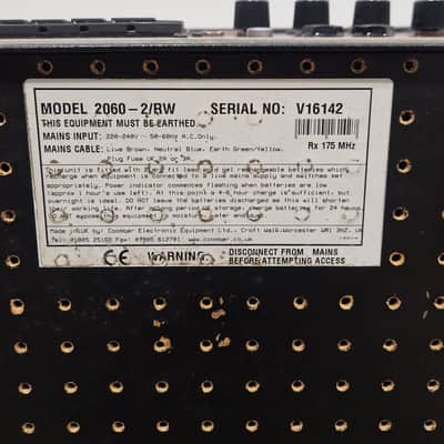 Coomber 2060-2/RW - Radio Mic P.A. Cassette Recorder - Red - Excellent image 2