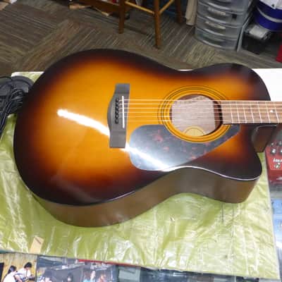 Yamaha HUA 100 URBAN Acoustic w/Fishman Humbucking Sound Hole Pickup : Crowned & Dressed Frets Pickup 2010's - Tobacco Brown Sunburst image 11