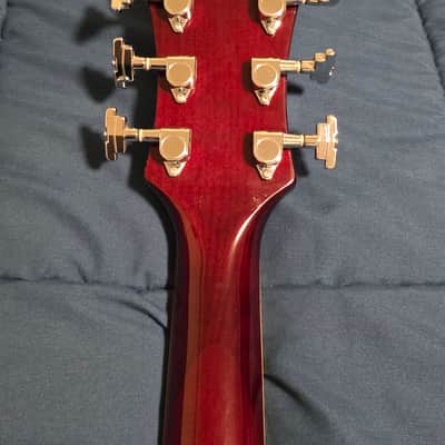 D'Angelico Premier Series DC - Trans Wine Red image 4