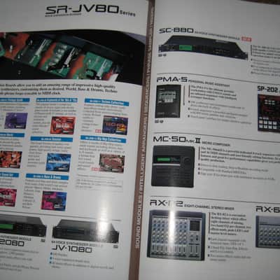 Roland Keyboard Catalog Vol. 2 Synthesizers and Keyboards From 1999 image 11