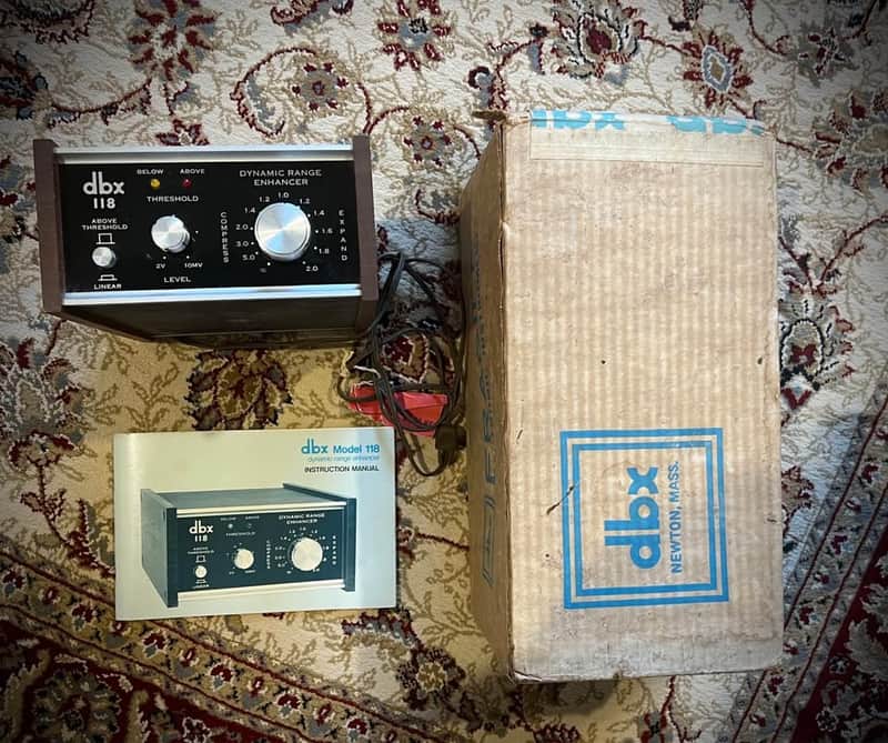 dbx 118 Dynamic Range Enhancer | Reverb Australia