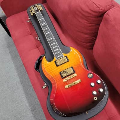 Gibson SG Supreme with Case 2004 - Lava Burst image 5