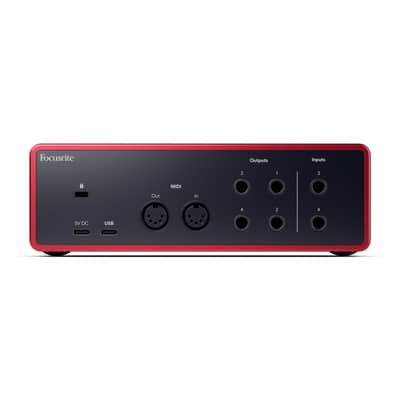 Focusrite Scarlett 4i4 4th Gen USB Audio Interface image 2