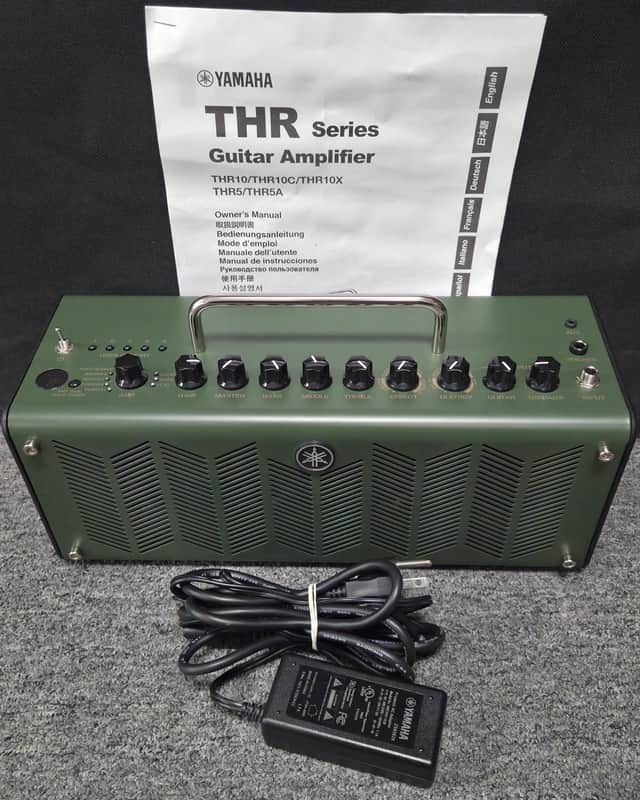 Yamaha THR10X High-Gain 10-Watt 2x3" Stereo Digital Modeling Guitar Combo 2013 - 2018 - Green image 1