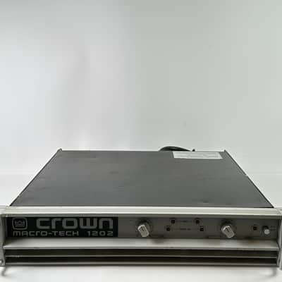 Crown Macro-Tech 1202 Two-Channel Power Amplifier image 3