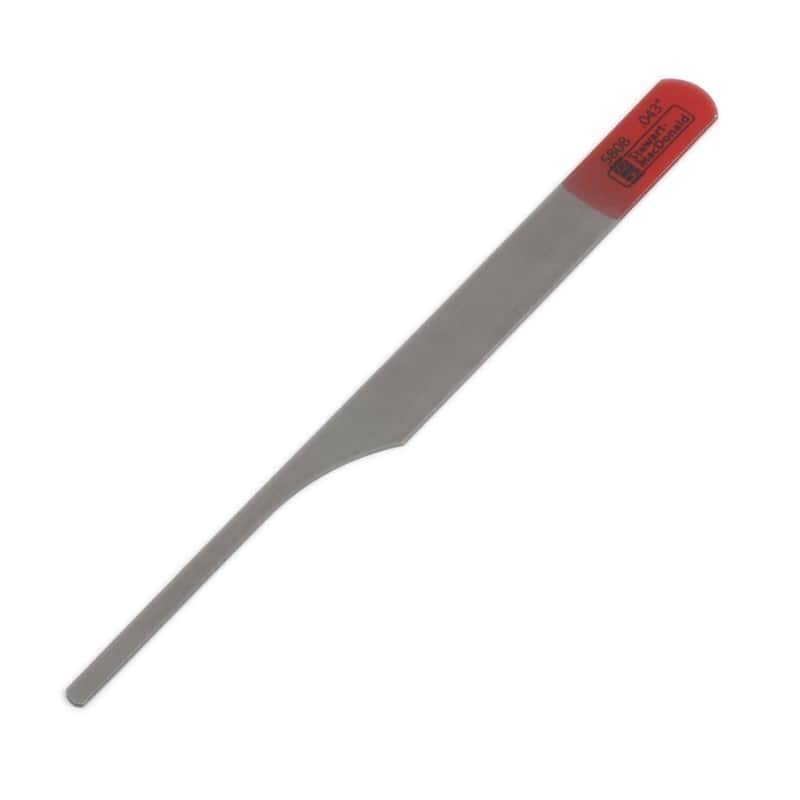 StewMac Bridge Pin Hole Slotting Saws & Files, File, .043" (1.1mm) image 1
