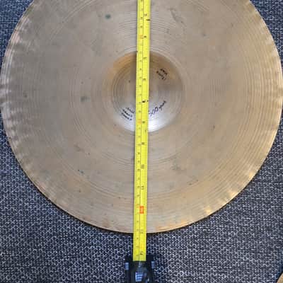 Zildjian 13" A. Zildjian Transition Stamp Hi-Hat Cymbals (Pair) 1946 - 1953 - Traditional image 10