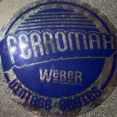 Weber Ferromax speaker 12F150-8-25w 2010 - Green image 5