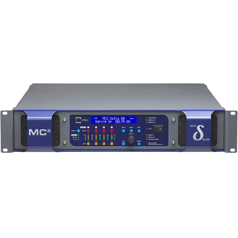 Mc2 Audio Delta 80 DSP 4 Channel Amplifier image 1