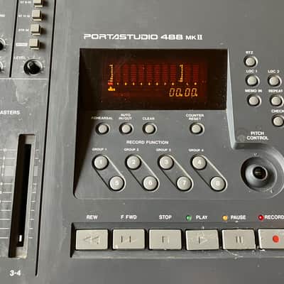 TASCAM Portastudio 488 MKII 8-Track Cassette Recorder 1990s - Gray image 8