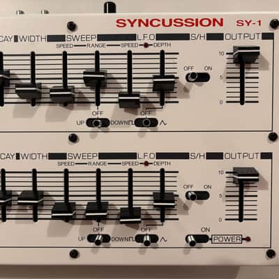 Michigans Synth Works SY-1 Analog Drum Synthesizer - with MIDI Configuration 2023 - White image 3
