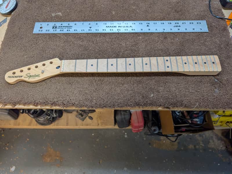 Fender Squire Telecaster Neck, Lefty image 1