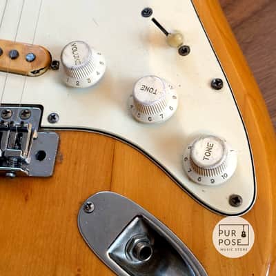 1970s Fernandes Burny Custom FST-75N "Oni-Sen" (Heavy Sen Ash) image 2