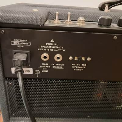 Fender Bassbreaker 45 2-Channel 45-Watt Guitar Amp Head 2016 - 2018 - Gray Tweed image 6