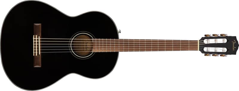 FENDER - CN-60S Nylon Walnut Fingerboard Black - 0970160506 image 1