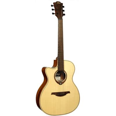 Lag TL88ACE | Auditorium Left-Handed Cutaway Acoustic-Electric, Natural. New with Full Warranty! image 6