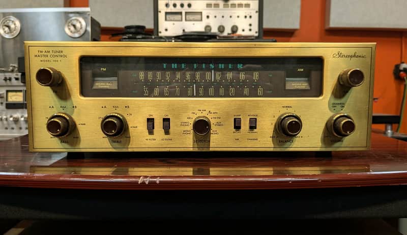 The Fisher 100-T Tube Tuner/Preamplifier Pro Serviced