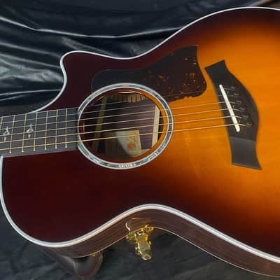 Taylor 412ce V-Class Acoustic-Electric Guitar Shaded Edge Burst - Authorized Dealer - 4.45 lbs - G05681 - OPEN BOX - SAVE BIG! image 6