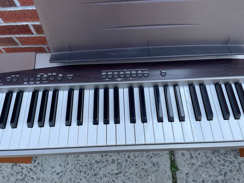 Casio Privia PX-100 with Casio CS55 Keyboard Stand | Reverb