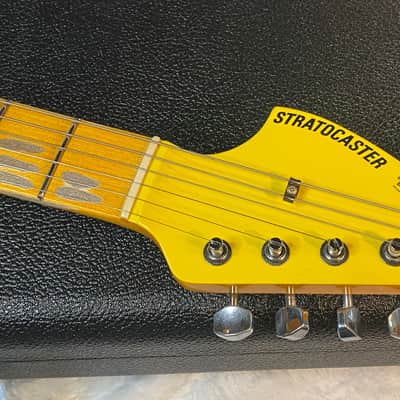NEW! Fender Custom Shop Special Run '69 Stratocaster Journeyman Relic - Handwound P/U's - Aged Graffiti Yellow - Reverse Headstock - 7.7lbs - Authorized Dealer - One OFF! SUPRE RARE! G06783 image 6
