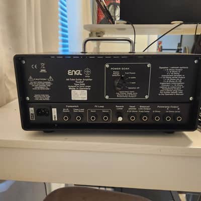 Engl Ironball Type E606 2-Channel 20-Watt Lunchbox Guitar Amp Head 2010s - Black image 2