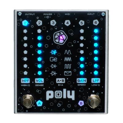 Poly Effects Josh Smith Flat V Dual-Channel Gain Pedal [DEMO] image 1