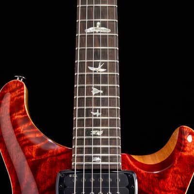 Paul Reed Smith Custom 24-08 Mango Limited Edition Fire Red Gray Black Fade image 8