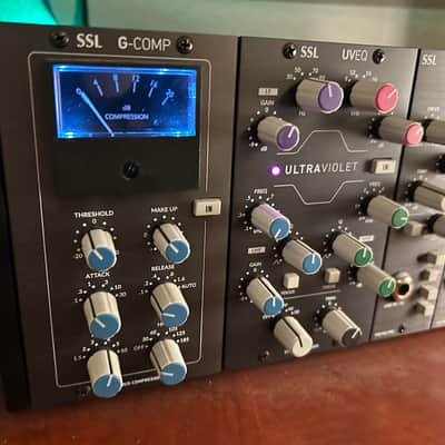 SSL HARDWARE RACK BUNDLE Solid State Logic G Bus Compressor, UV Eq, (2)VHD+ Pres, API Lunchbox image 1