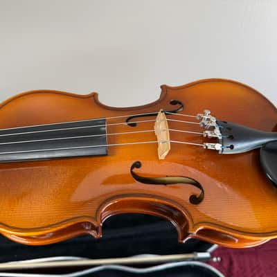 Glaesel VA27E5 13" Viola Outfit with Case and Bow image 2
