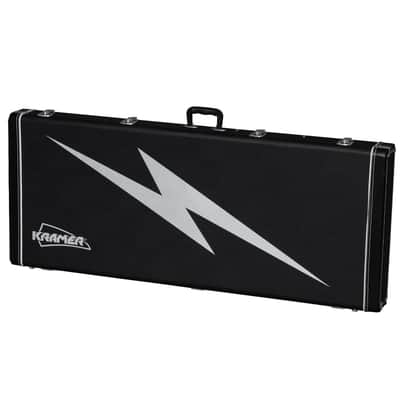 Kramer Lzzy Hale Voyager Electric Guitar, Black Diamond Holographic Sparkle image 6
