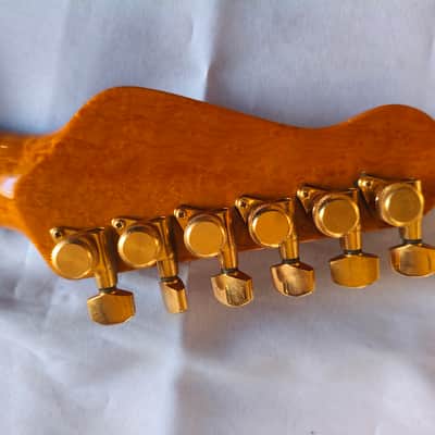 Carruthers - Extremely Rare!!! One-off Custom Order "Super Strat" mid 1990s - Carved Top and Chambered - Collector's condition! image 15