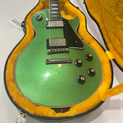 Rare Jade Green Gibson Custom Shop Murphy Lab '68 Les Paul Custom Reissue Light Aged image 14