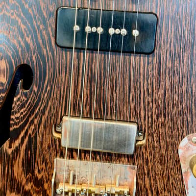 Sondelli Guitars TH CUSTOM Wenge & Kiri Thinline  Exclusive for Al’s Music Factory (Weight 2’7 Kg) 2026 image 9