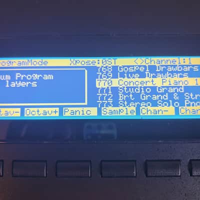Kurzweil K2500XS 1996 88 weighted keys synthesizer sampler workstation piano image 3