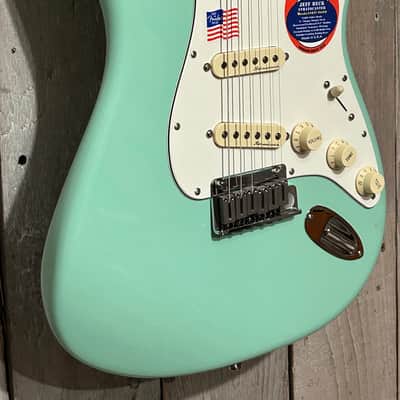 2024 Fender Jeff Beck Stratocaster - Surf Green with Rosewood Fingerboard, Shop Brick & Mortar Indie Music Shops Buy It Here ! image 3