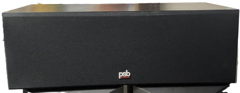 PSB Center Channel Speaker Model 200C Black - 19"W x 6.5"H x 10"D image 1