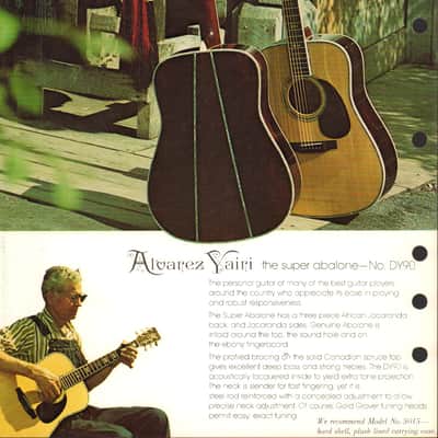 Alvarez Yairi DY-90 Super Abalone - 1974 image 13