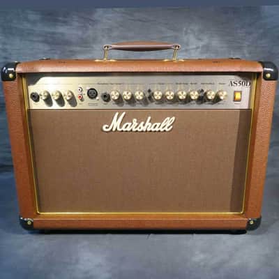 Marshall AS50D 50 Watt Two Channel Vocal Amp Acoustic Guitar Amplifier image 3
