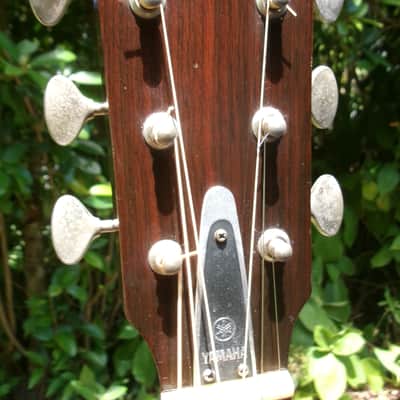 Yamaha FG-180 Jumbo Dreadnought 1966 - 1974 - Natural image 6
