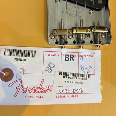 Fender American Vintage '52 Telecaster 2010 - 2017 Butterscotch Blonde - MINT image 16