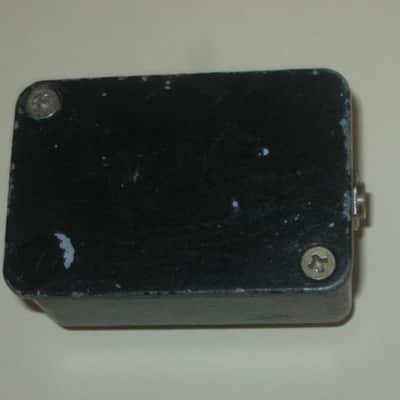 used vintage Morley RFS-1 Single Button Footswitch + feet [Single-button latching (push-on/push-off) footswitch] 1983-1990 - durabke metal casing, gray finish white graphic, single switch, 1/4"  mono jack (NO: box/paperwork) image 23